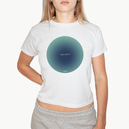 'AQUARIUS AURA' BABY TEE