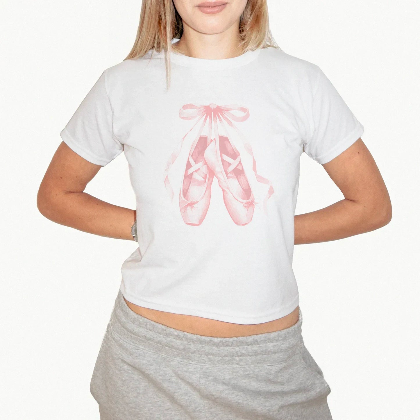 'BALLET SHOES' BABY TEE