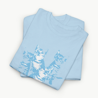 'BLUE CATS' BABY TEE