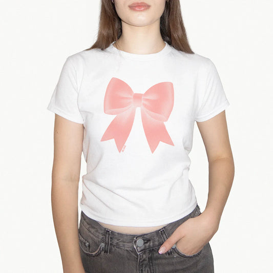 'BOW' BABY TEE