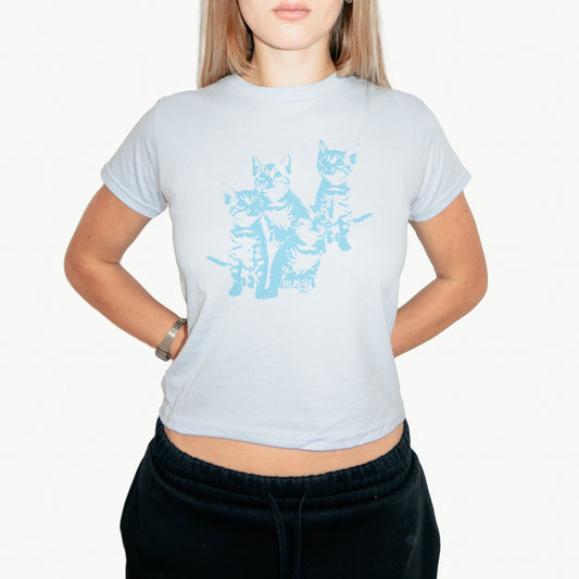 'BLUE CATS' BABY TEE