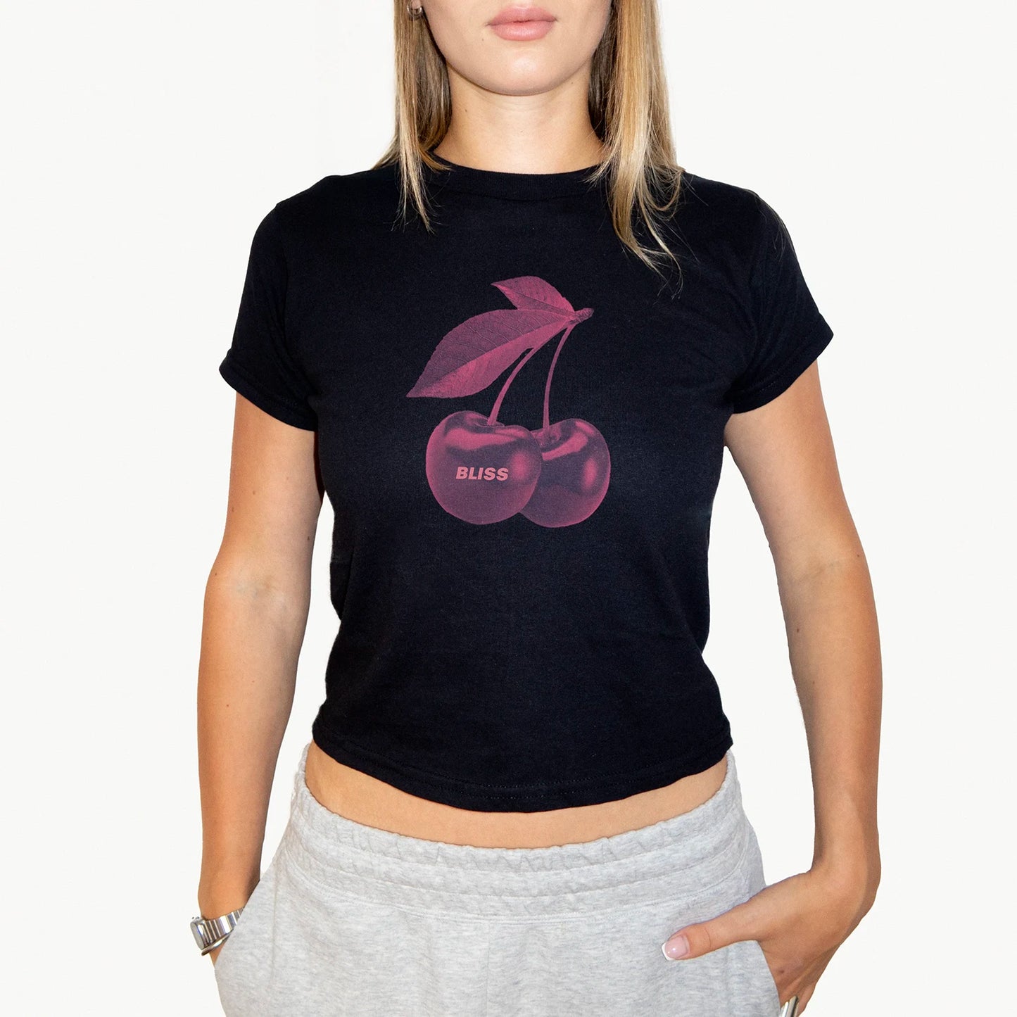 'CHERRY' BABY TEE