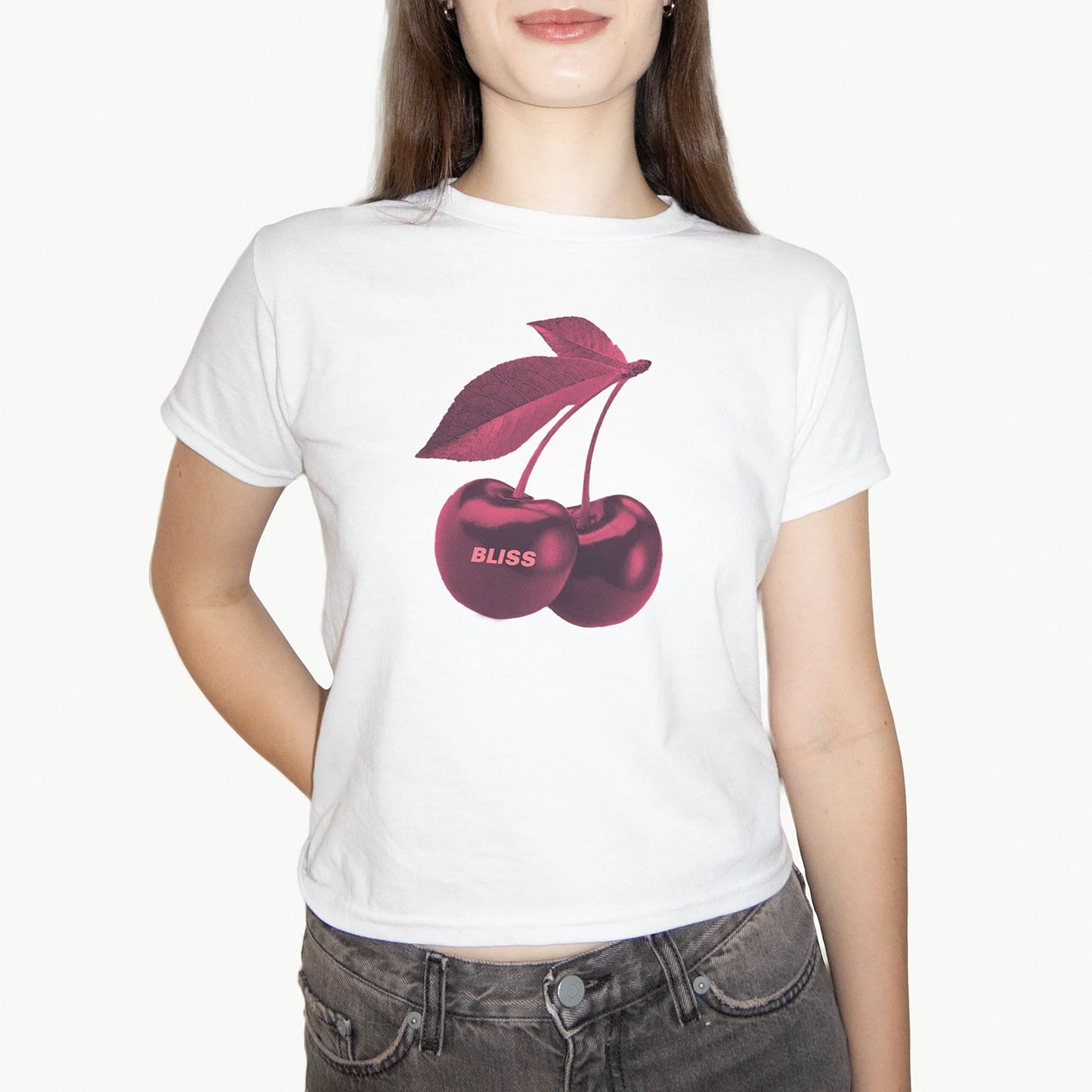 'CHERRY' BABY TEE