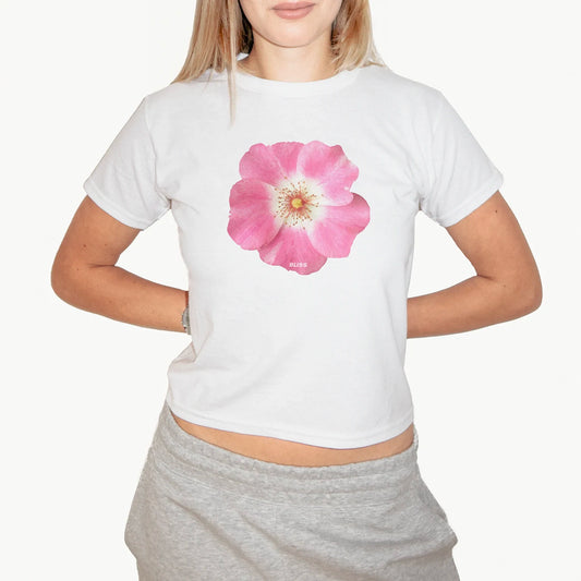 'DOG-ROSE' BABY TEE