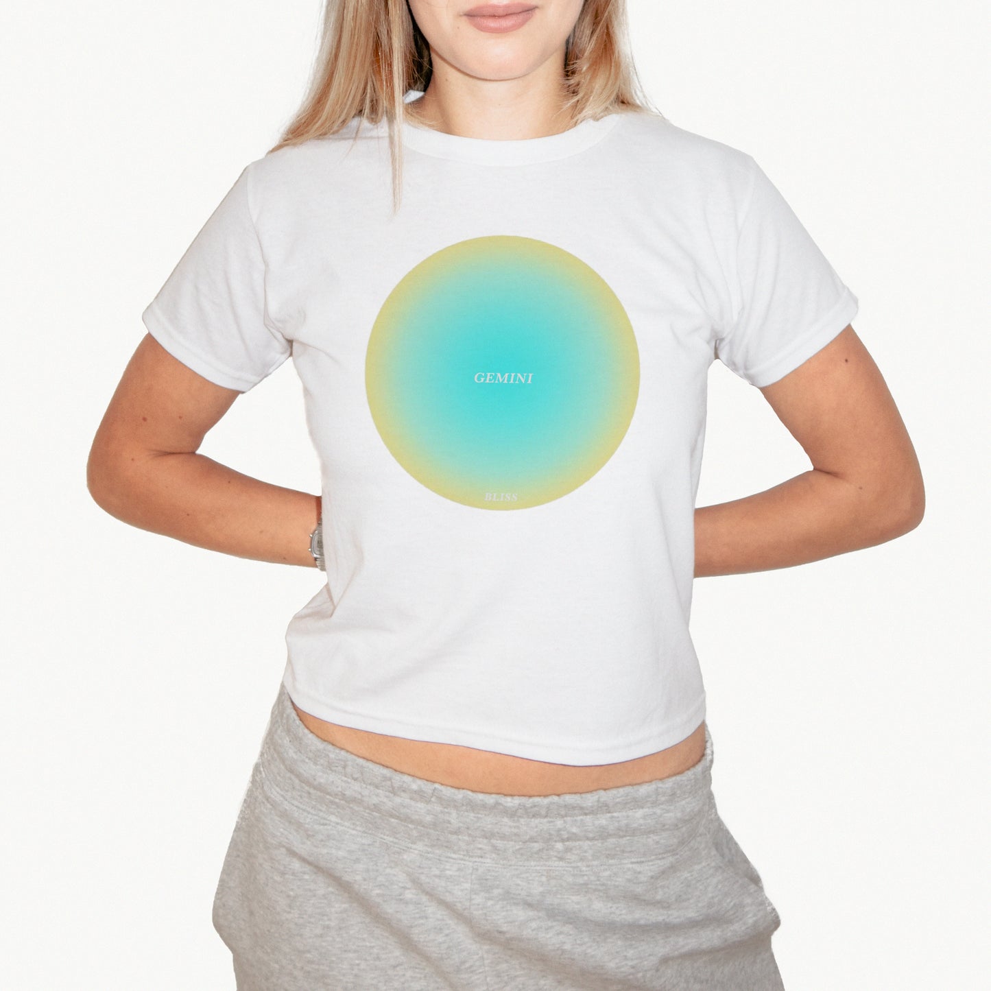 'GEMINI AURA' BABY TEE