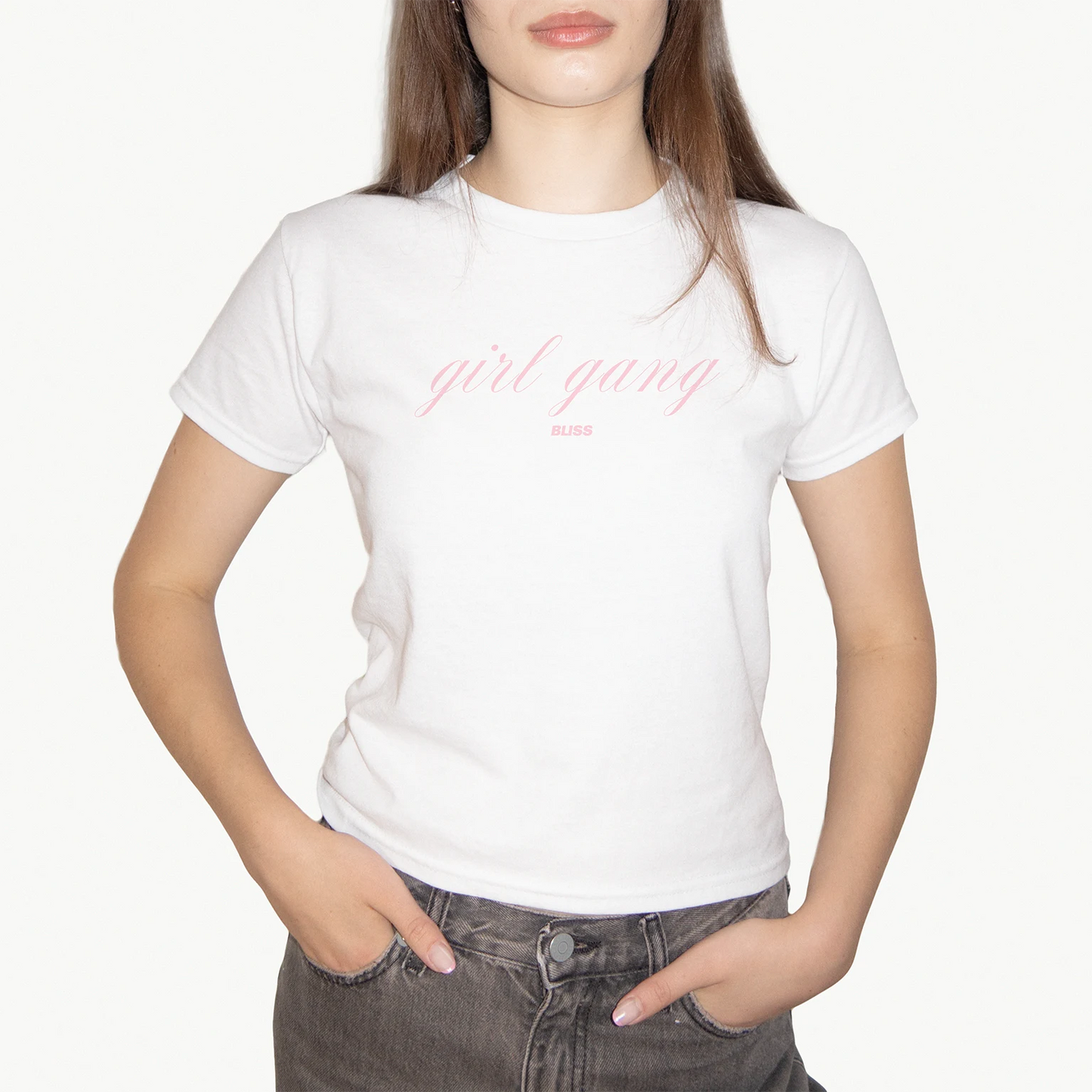 'GIRL GANG' BABY TEE