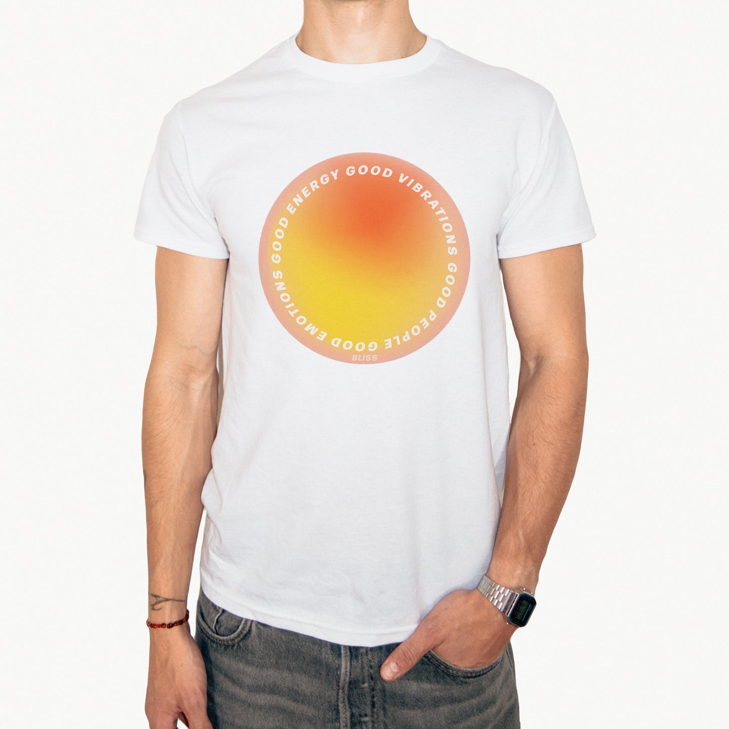 'POSITIVITY AURA' COMFORT TEE