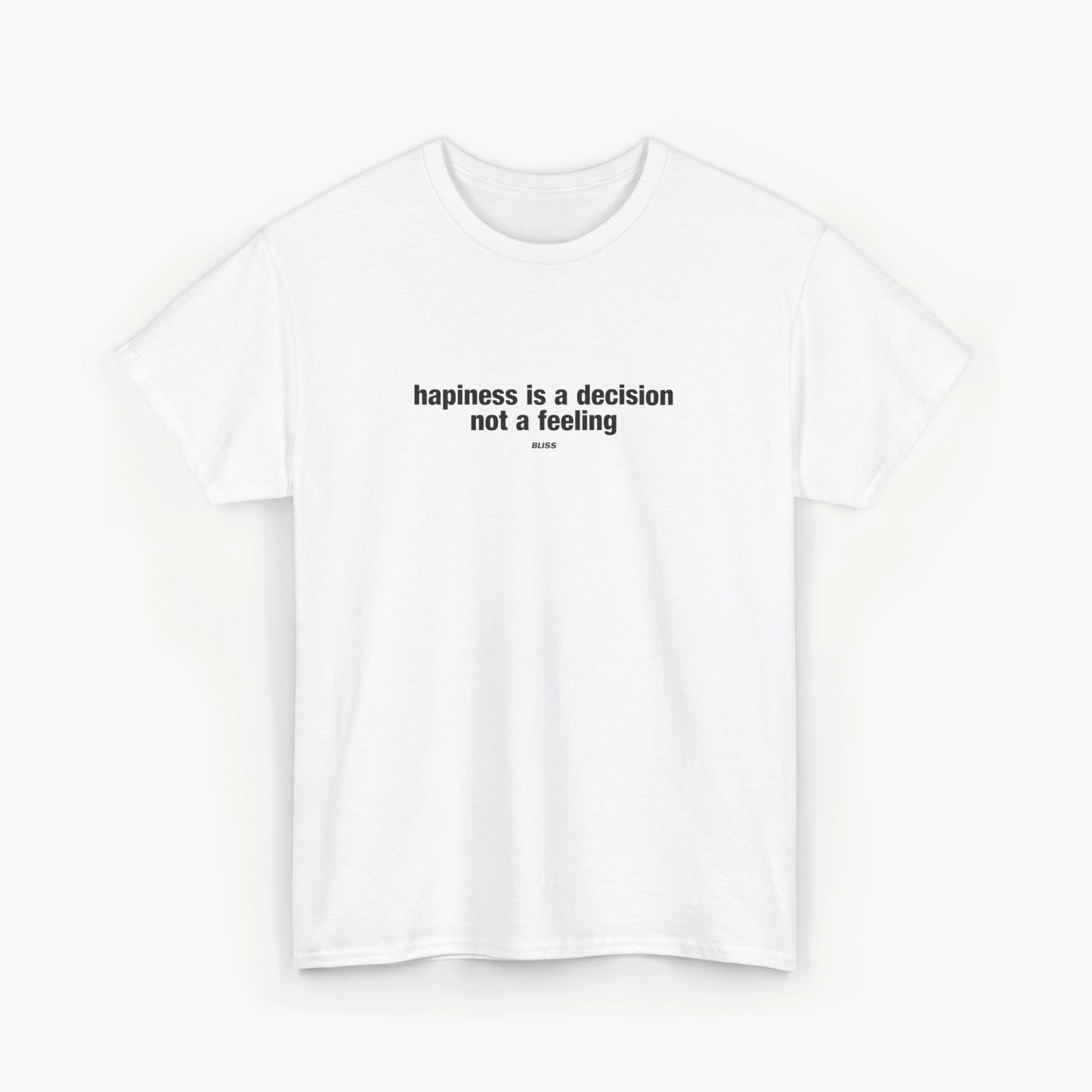 'HAPINESS' COMFORT TEE