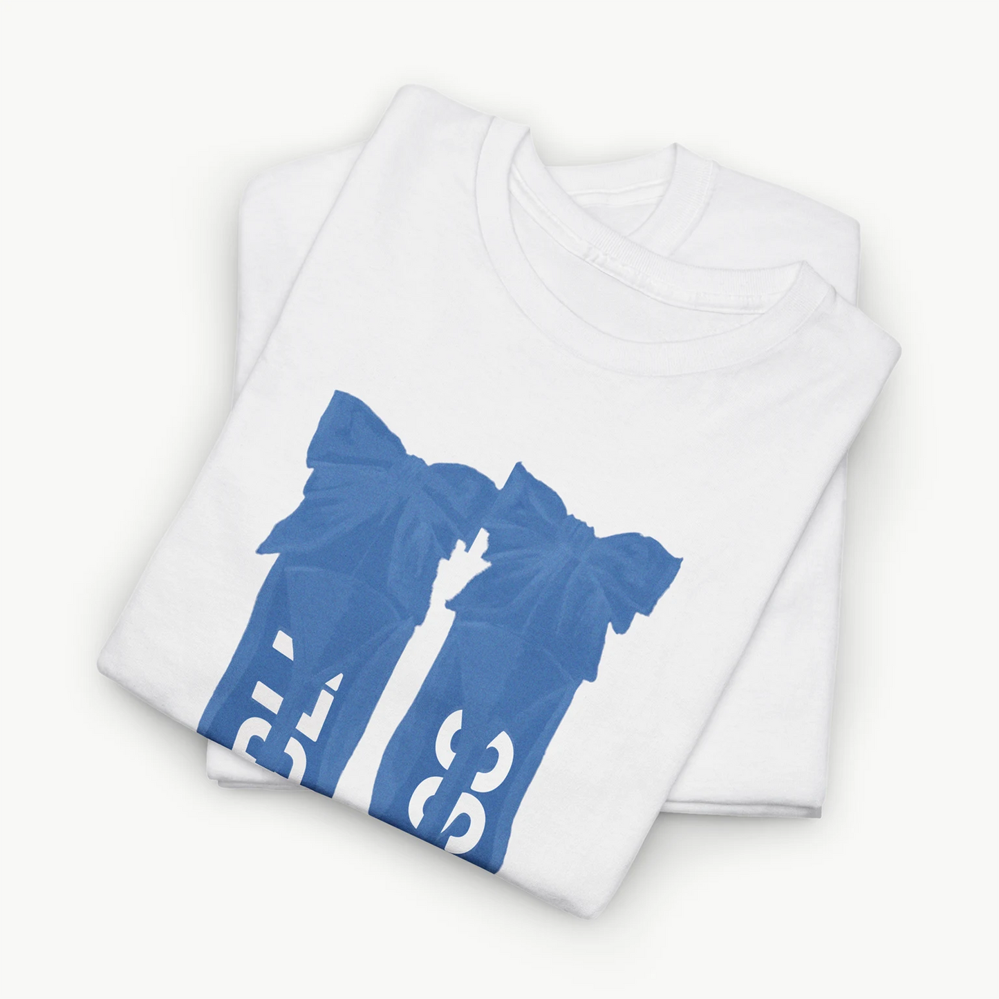 'BLUE HIGH HEELS' BABY TEE