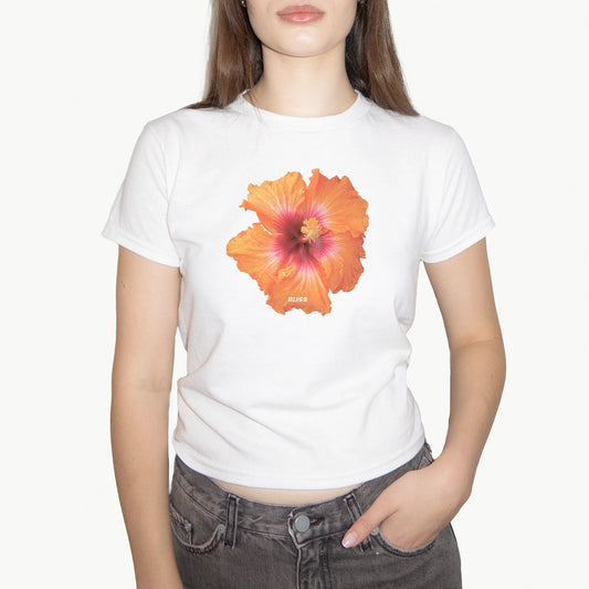 'HIBISCUS' BABY TEE