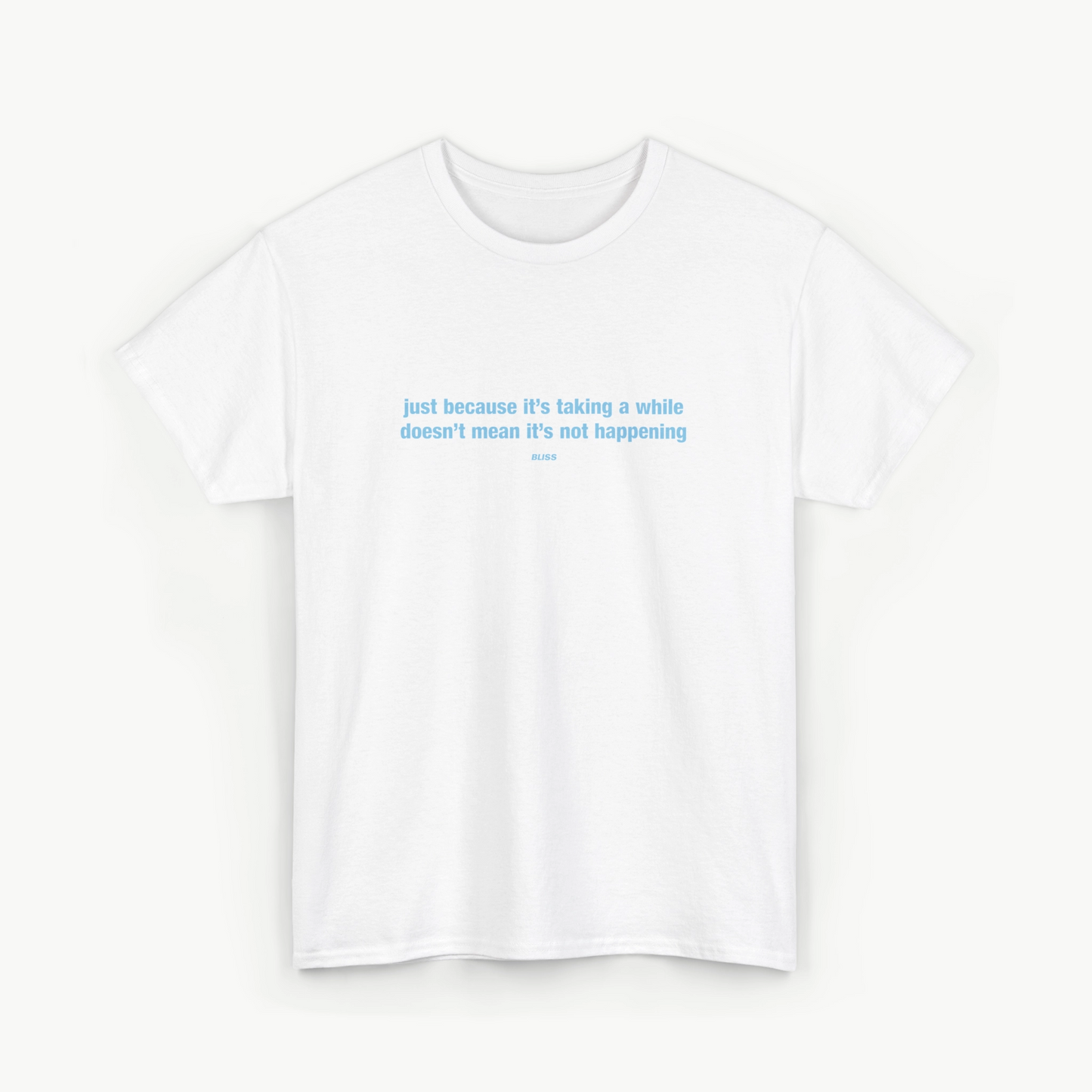 'JUST BECAUSE' COMFORT TEE