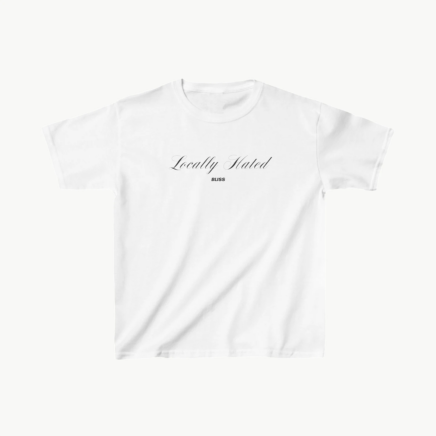 'LOCALLY HATED' BABY TEE