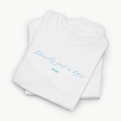 'JUST A GIRL' BABY TEE