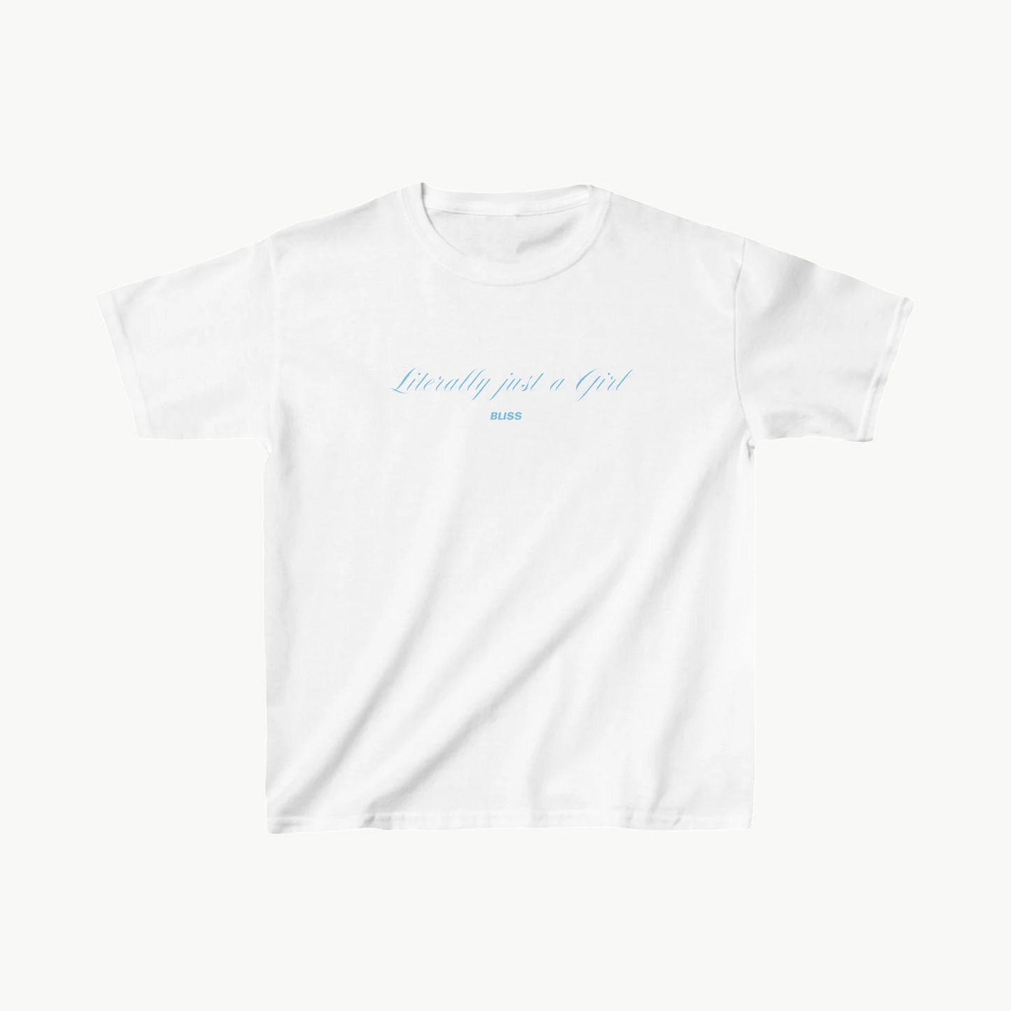 'JUST A GIRL' BABY TEE