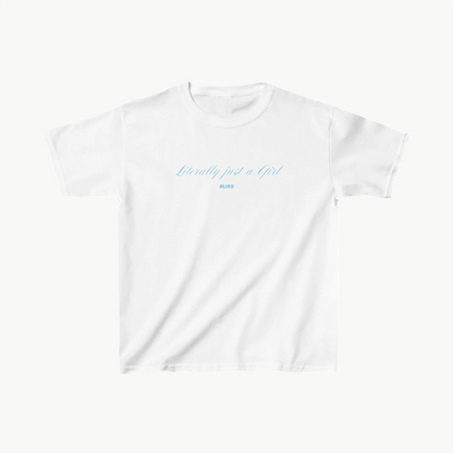 'JUST A GIRL' BABY TEE