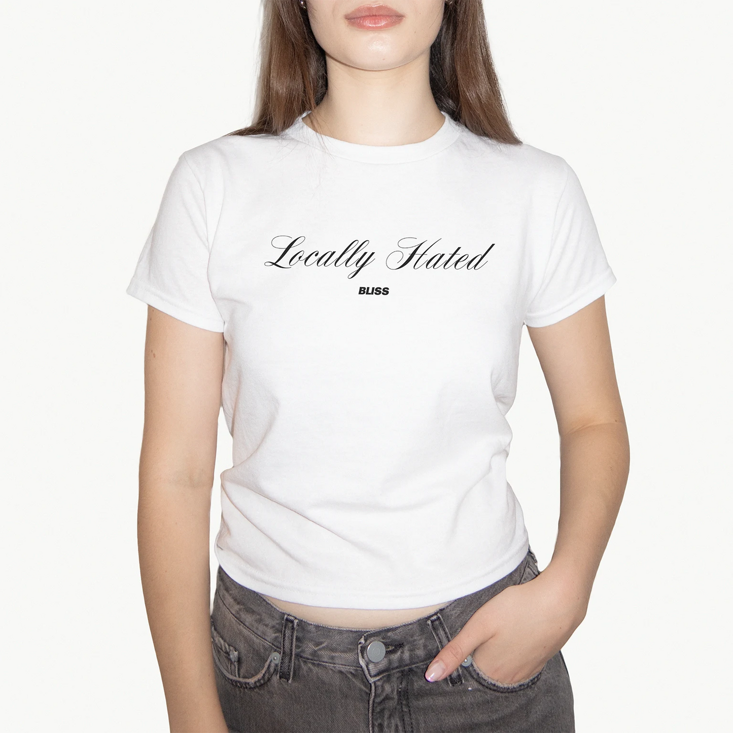 'LOCALLY HATED' BABY TEE