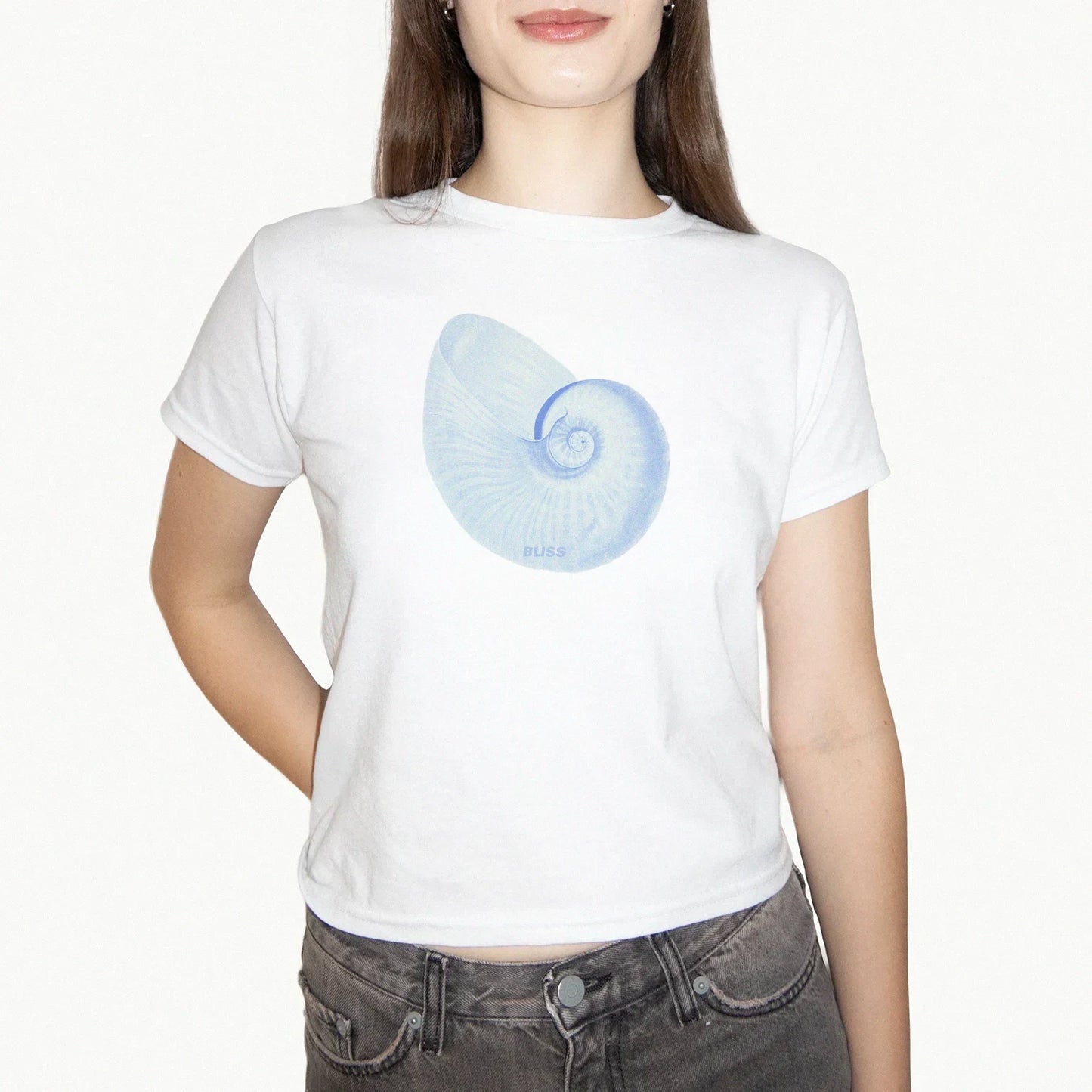 'MOON SHELL' BABY TEE