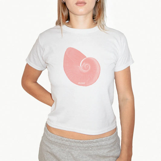 'MOON SHELL' BABY TEE