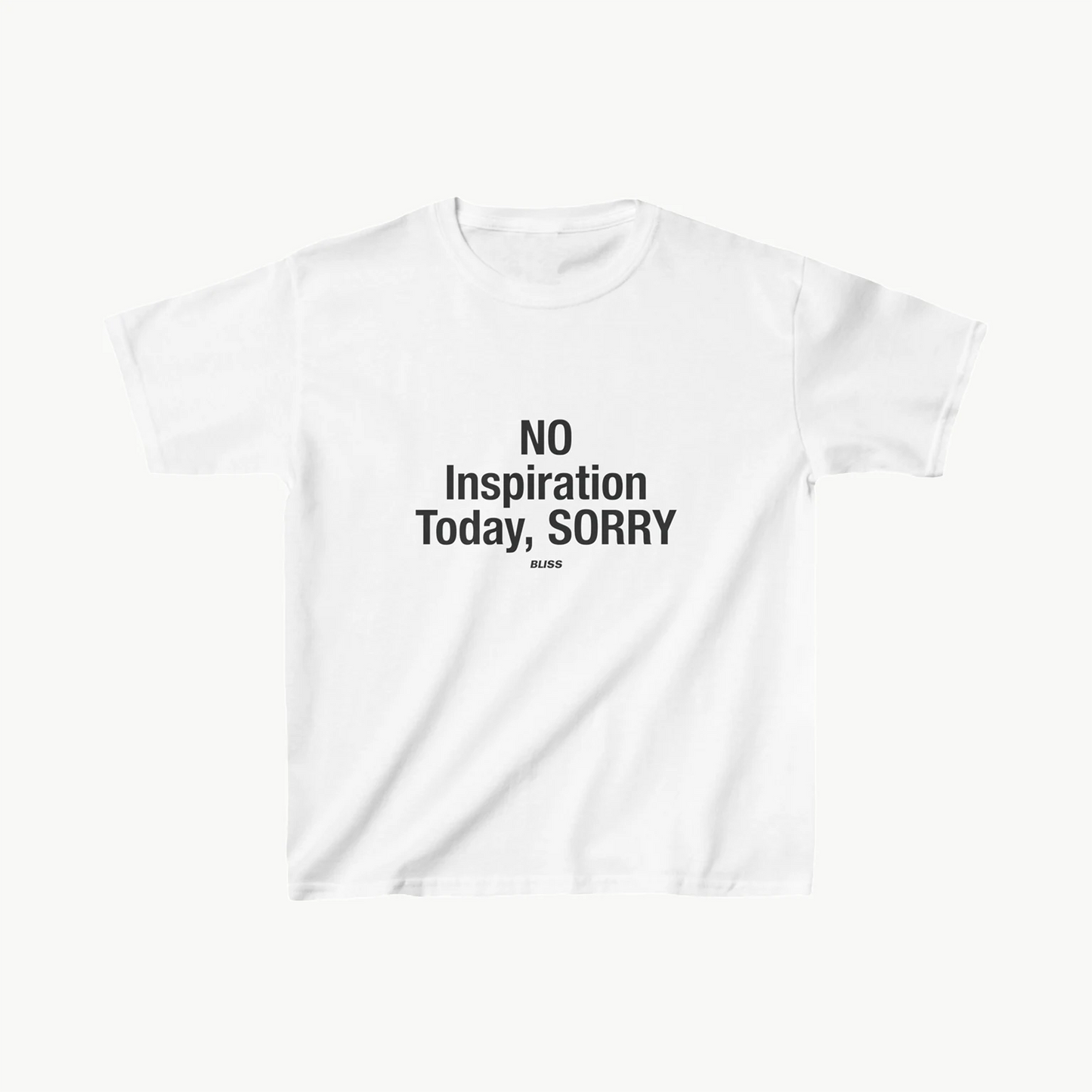 'NO INSPIRATION' COMFORT TEE