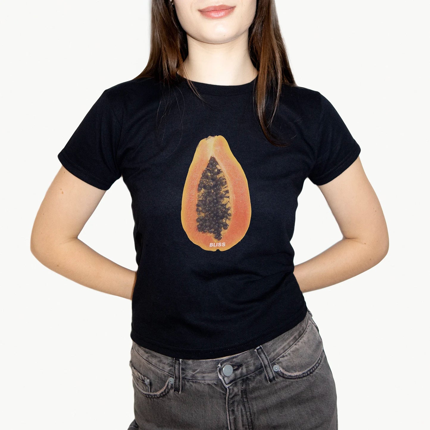 'PAPAYA' BABY TEE