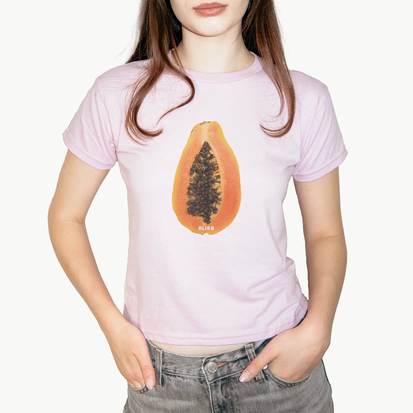 'PAPAYA' BABY TEE