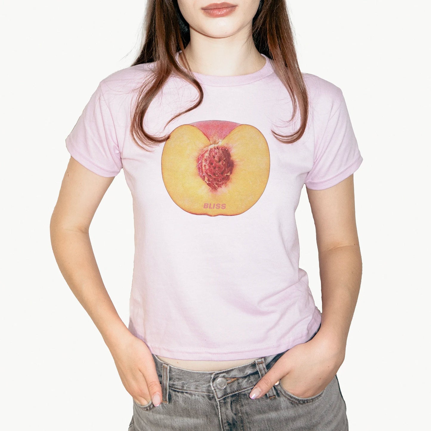 'PEACH' BABY TEE