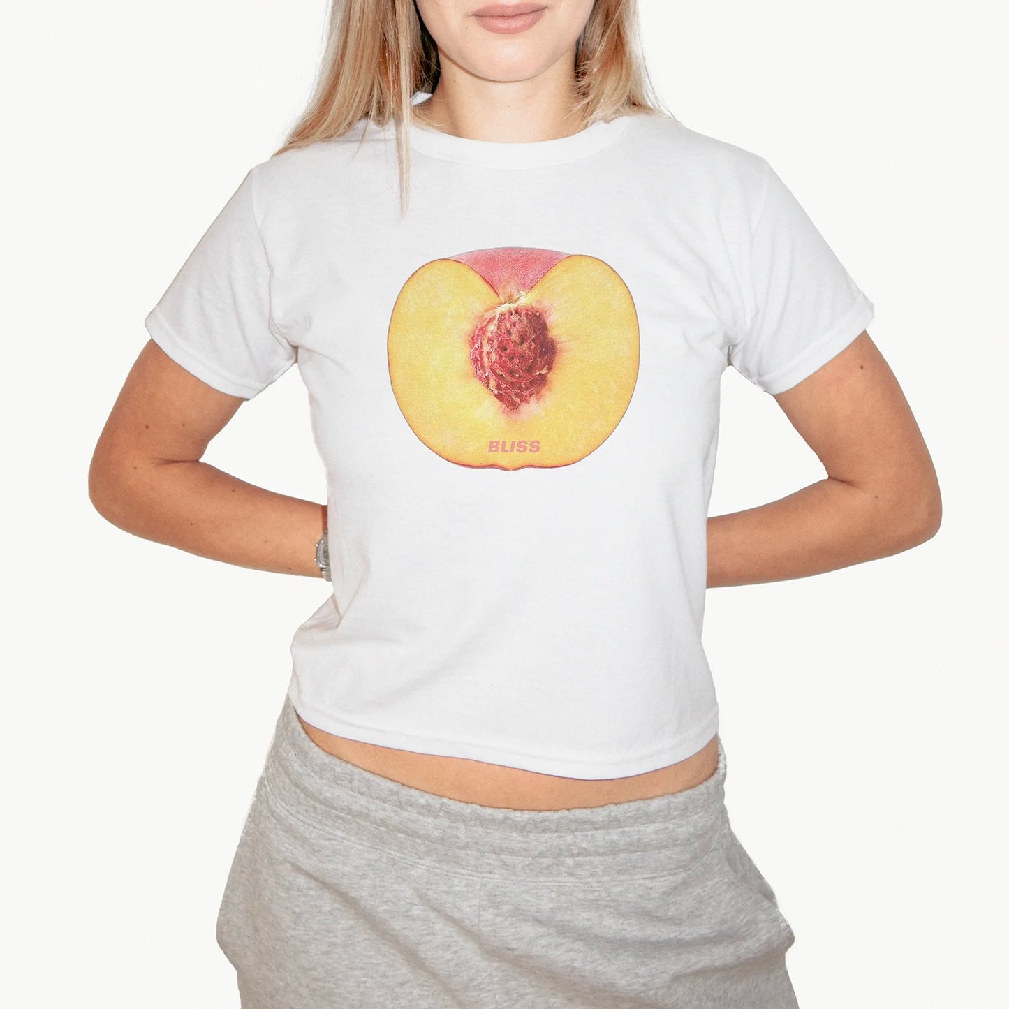 'PEACH' BABY TEE