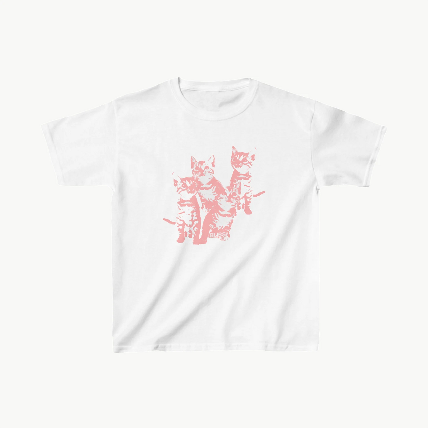 'PINK CATS' BABY TEE