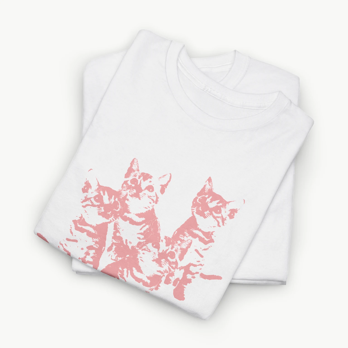 'PINK CATS' BABY TEE