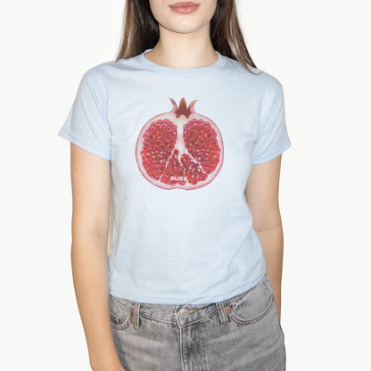 'POMEGRANATE' BABY TEE