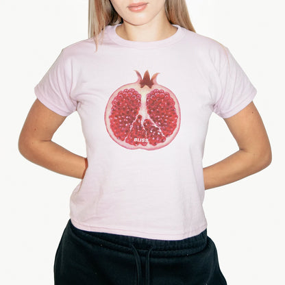 'POMEGRANATE' BABY TEE