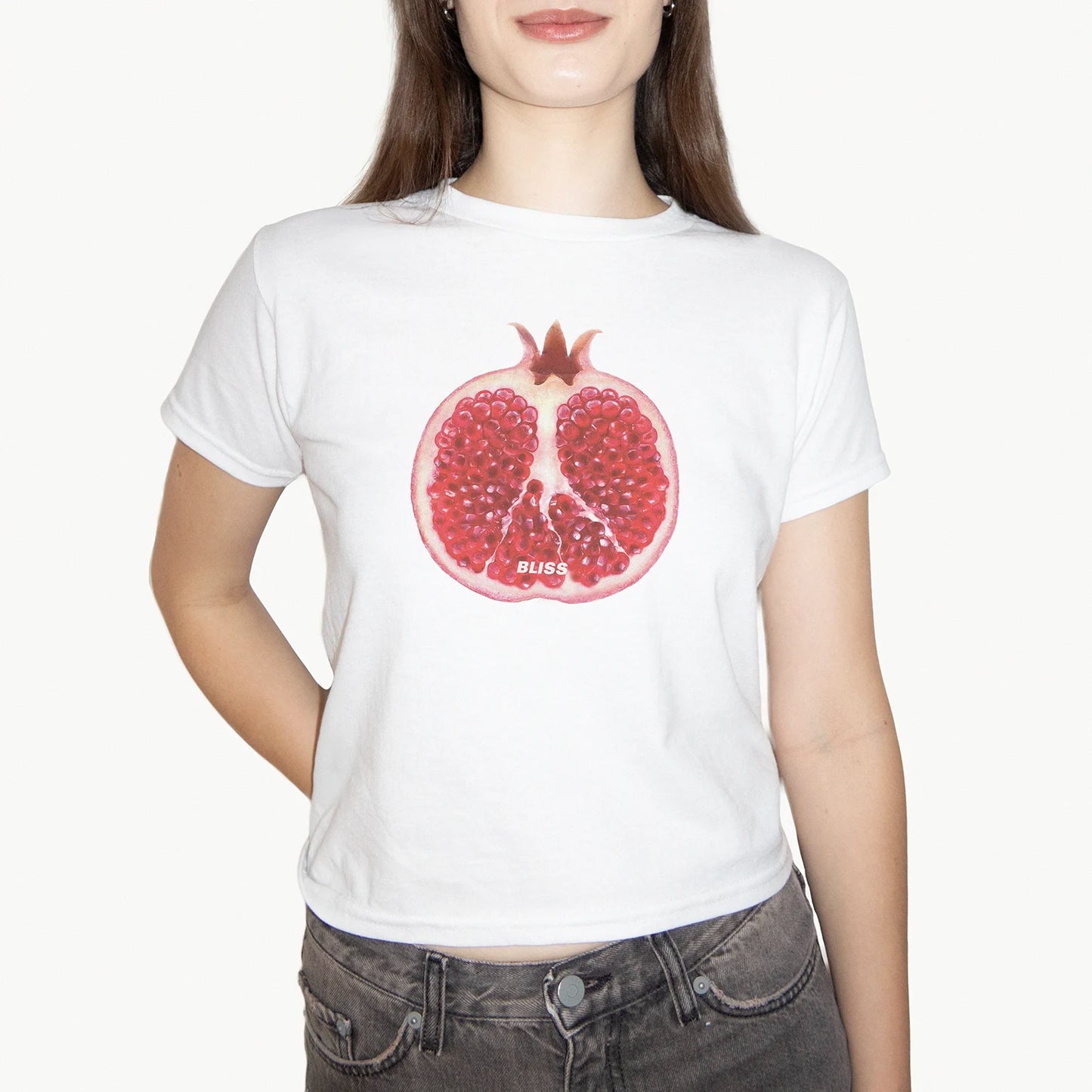 'POMEGRANATE' BABY TEE