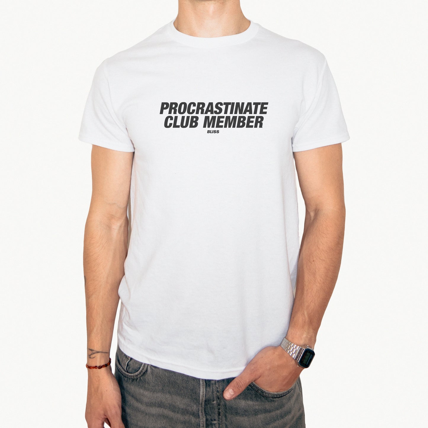 'PROCRASTINATE CLUB' COMFORT TEE