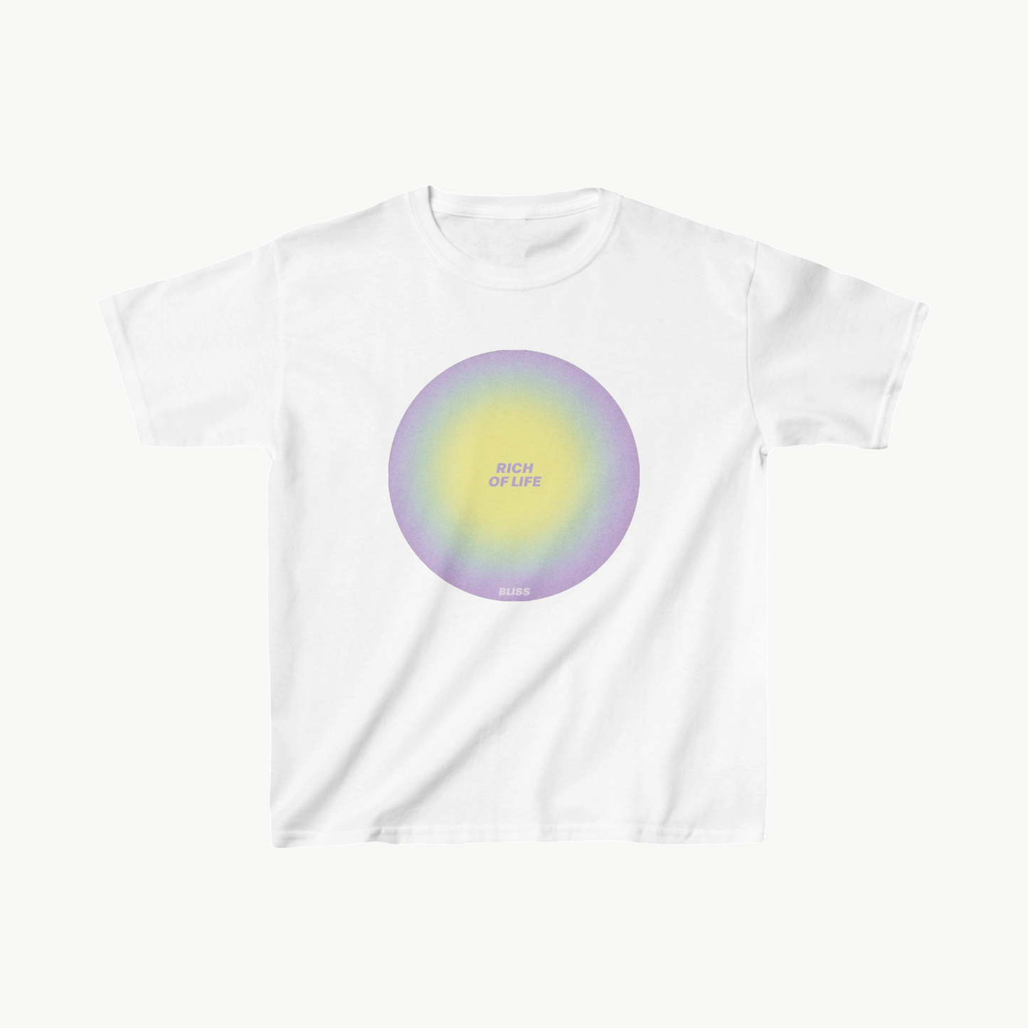 'RICH OF LIFE AURA' BABY TEE