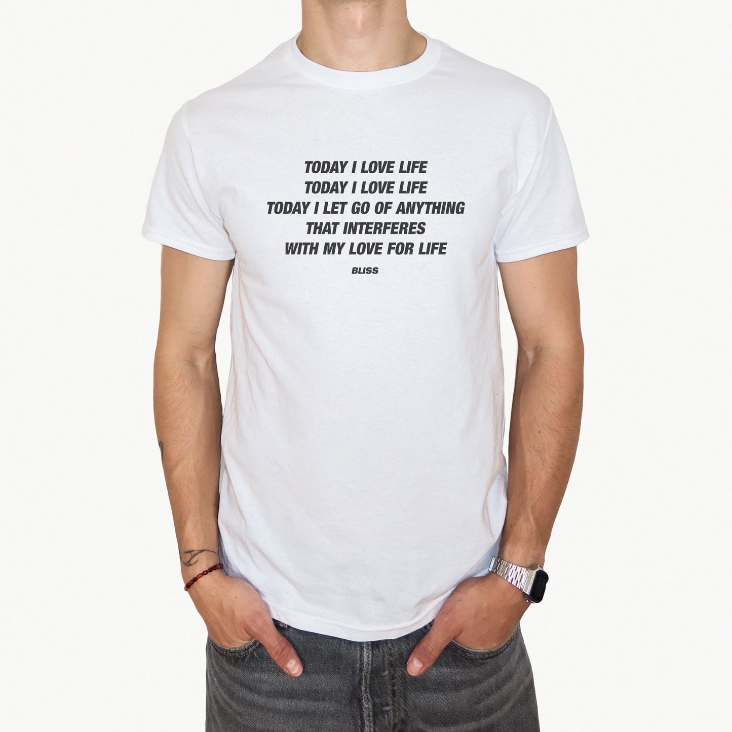 'TODAY I LOVE LIFE' COMFORT TEE