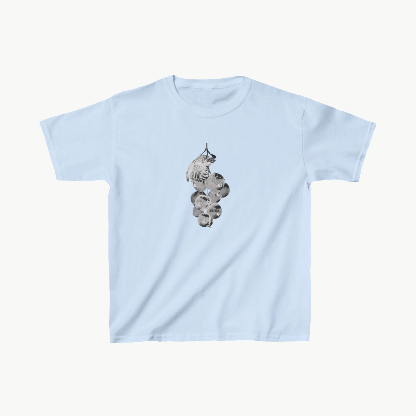 'WHITE CURRANT' BABY TEE