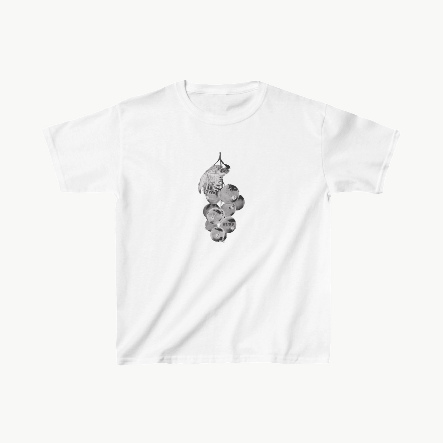 'WHITE CURRANT' BABY TEE