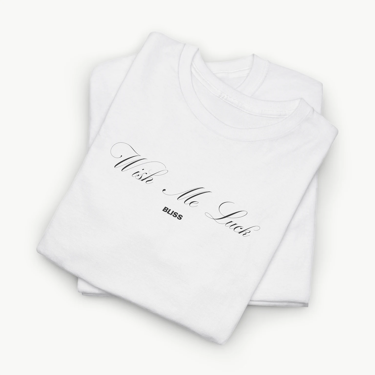 'WISH ME LUCK' BABY TEE